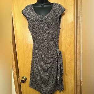 Max Edition Casual knit dress with knot at hip size XL